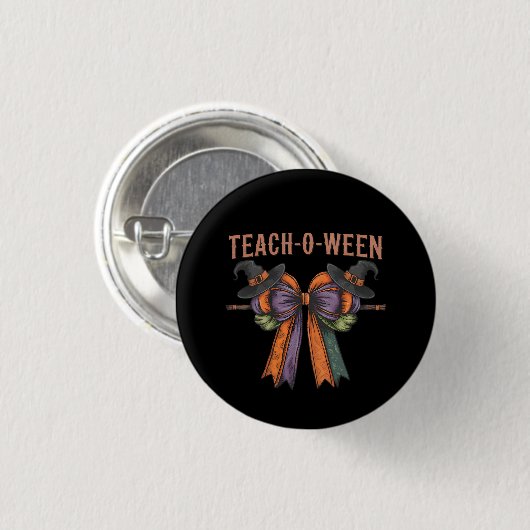 Teach-O-Ween 缶バッジ (正面&裏面)