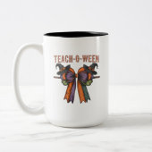 Teach-O-Ween Mug ツートーンマグカップ (左)