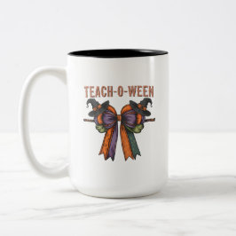 Teach-O-Ween Mug ツートーンマグカップ