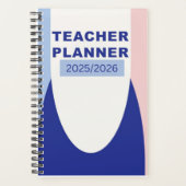 Teach, Plan, Inspire – 2025/2026 Edition プランナー手帳 (正面)