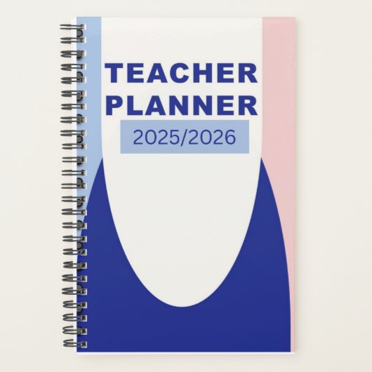 Teach, Plan, Inspire – 2025/2026 Edition プランナー手帳 (正面)