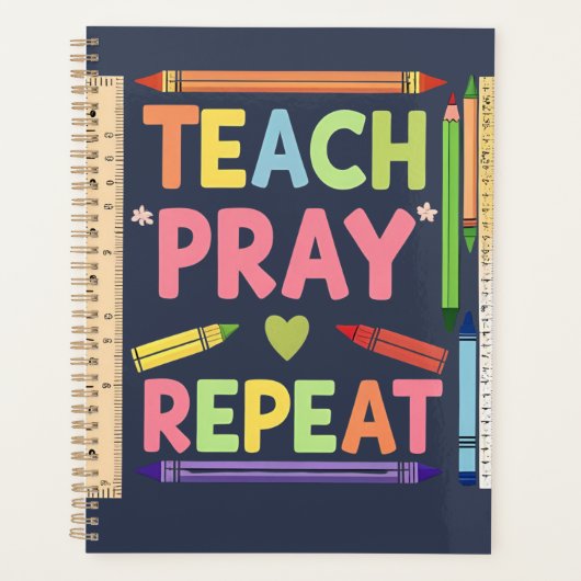 Teach Pray Repeat プランナー (正面)