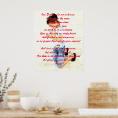 Teach us to pray...... ポスター (キッチン)