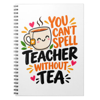 TeacherにはTeaがいる Teacherグッズ ノートブック