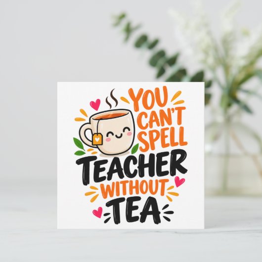 TeacherにはTeaが不可欠 Funny Teacher 招待状 (スタンド正面)