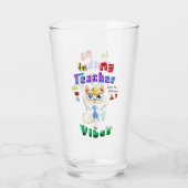 Teacher タンブラーグラス (裏面)