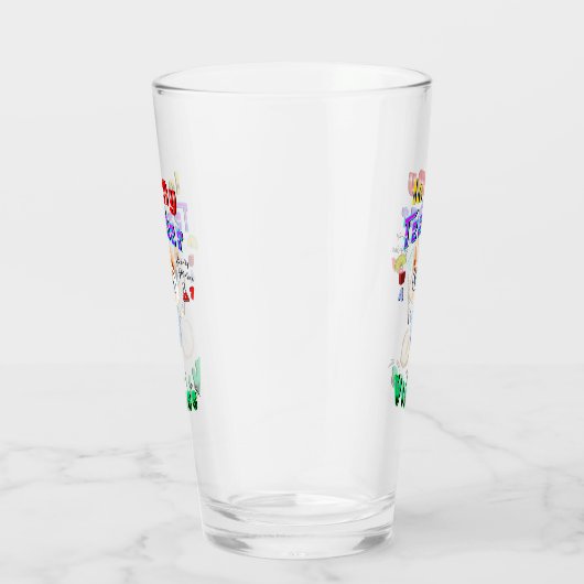 Teacher タンブラーグラス (右)