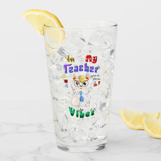 Teacher タンブラーグラス (アイス正面)