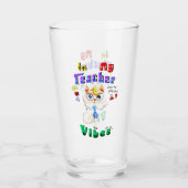 Teacher タンブラーグラス (正面)