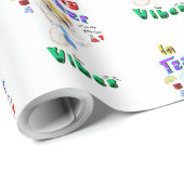 Teacher ラッピングペーパー (ロールコーナー)