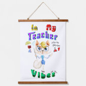 Teacher 吊り下げ型タペストリー (正面)