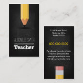 Teacher 名刺 (正面/裏面)