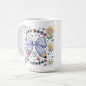 Teacher 100 Days of School Coffee Mug コーヒーマグカップ (正面左)