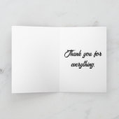 Teacher 100 Days of School Greeting Card カード (内部)