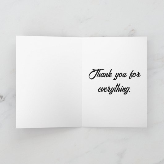 Teacher 100 Days of School Greeting Card カード (内部)