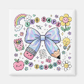 Teacher 100 Days of School Magnet  マグネット (正面)