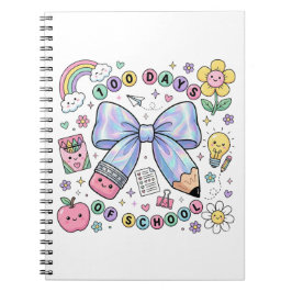 Teacher 100 Days of School Spiral Photo Notebook ノートブック