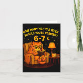 Teacher 67 How Many Nights A Week Should You Be Re カード (正面)