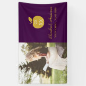 Teacher Apple Graduation 横断幕 (縦)