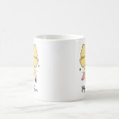 Teacher Appreciation | Custom Pencil Bow Teacher コーヒーマグカップ (中央)