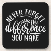 Teacher Appreciation Design Idea コースター (正面)