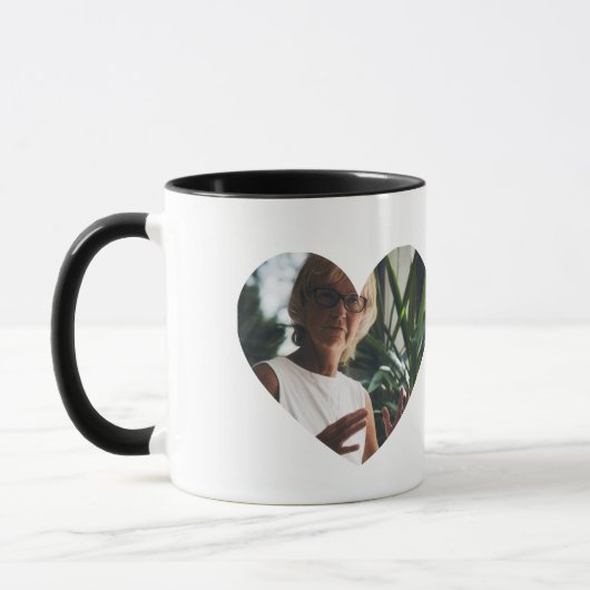 Teacher Appreciation Gift Custom Photo Mug マグカップ (左)