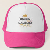 Teacher Appreciation Gift – Queen of the Classroom キャップ (正面)