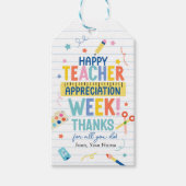 Teacher Appreciation Gift Tag ギフトタグ (正面)