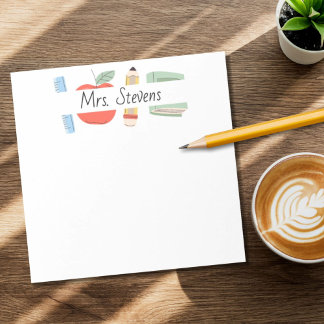 Teacher Appreciation Notebook - Back to School ノートパッド