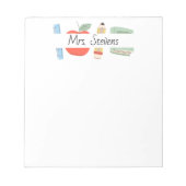 Teacher Appreciation Notebook - Back to School ノートパッド (正面)