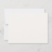 Teacher Appreciation School Supplies note card ノートカード (裏面)