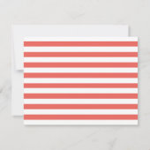 Teacher Appreciation Watercolor Red Apple  ノートカード (裏面)