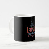 Teacher Art Love My Tribe コーヒーマグカップ (正面左)