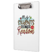 Teacher Art My Students Are The Reason クリップボード (左)