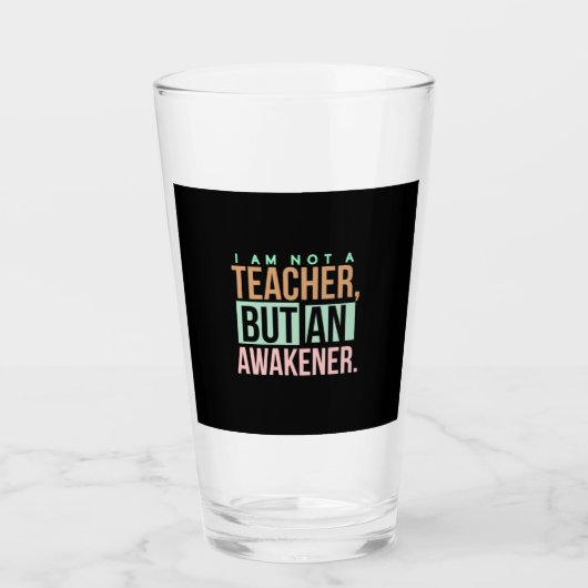 Teacher Art Teacher An Awakener タンブラーグラス (正面)