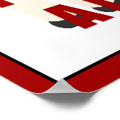 Teacher Book Lover Gal 2 Leader Poster ポスター (角)