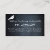 Teacher Business card 名刺 (裏面)