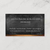 Teacher Business card 名刺 (裏面)