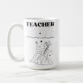  Teacher Ceramic Mug  コーヒーマグカップ (左)