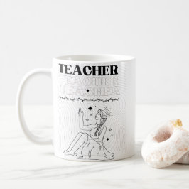  Teacher Ceramic Mug  コーヒーマグカップ