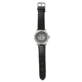 Teacher Chaos Coordinator - Funny Groovy Educator  腕時計 (フラット)