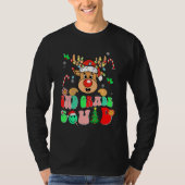 Teacher Christmas Funny 2nd Grade Squad Reindeer G Tシャツ (正面)