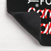 Teacher Christmas Funny Will Trade Students For Ca マウスパッド (コーナー)