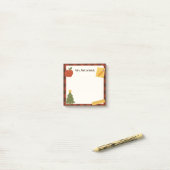 Teacher Christmas Holiday Sticky Post-It Notes ポストイット (デスク上)