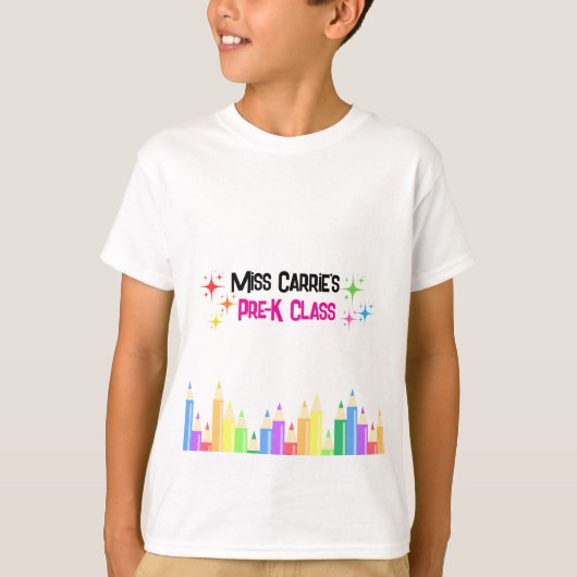 Teacher Class Name -  Kids’  Tシャツ (正面)