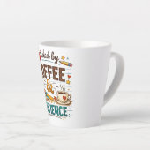 Teacher Coffee Mug – Coffee & Patience Gift for Te カフェラテマグ (右アングル)