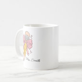 Teacher cup, Custom Teacher teacher gift  コーヒーマグカップ (正面左)