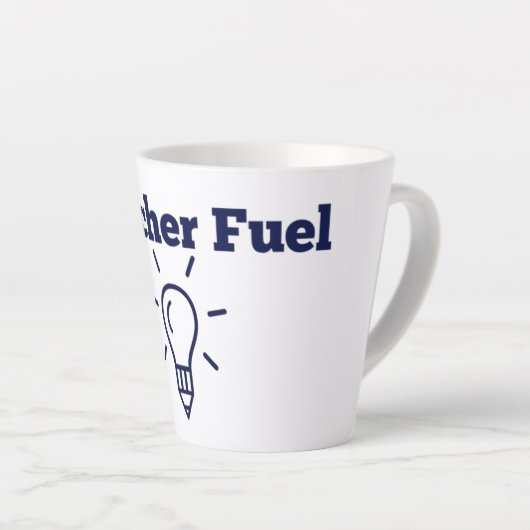 Teacher Fuel Mug カフェラテマグ (右アングル)