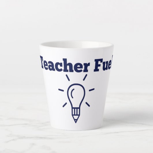 Teacher Fuel Mug カフェラテマグ (正面)