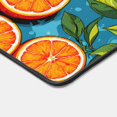 Teacher Fuel Orange – Personalized Desk Mat デスクマット (コーナー)